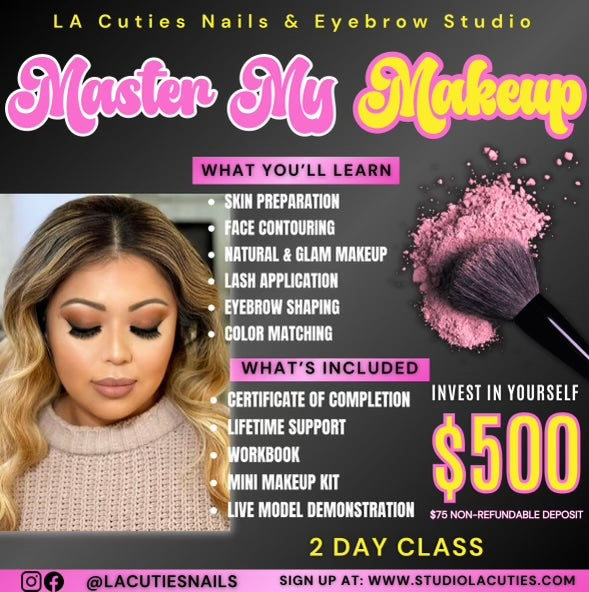 LA Cutie's Master My Makeup Course